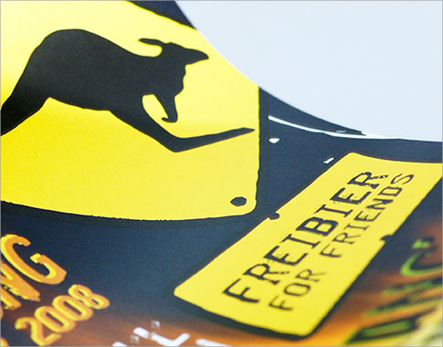 eröffnungsflyer des bam boomerang